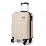 Kono valise de voyage 55x35x20 cm avec roulettes rigide l�ger abs + pc bagage approuve par plus de 30 ...