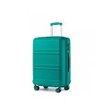 Kono valise de voyage 65x25. 5x44cm valise cabine rigide en abs + pc avec bagages � main � 4 roulettes ...