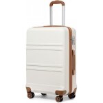 Kono valise de voyage 51. 5x21x38cm trolley rigide en abs + pc avec bagages  main  4 roulettes et serrure ...