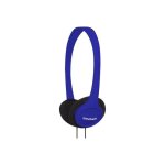 Casque sur - oreille - koss - kph7 colors - jack 3. 5mm - filaire - bleu