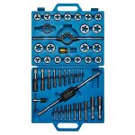 Kraftplus k. 265 - 0045 jeu de tarauds et de fili�res en pouces inch taraudage � goujure filetage fin ...