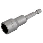 Embout tête douille de vissage - kreator - 13 mm - acier chrome vanadium - axe 6 pans 1 / 4?? - magnétique ... Embout tête douille de vissage - kreator - 13 mm - acier chrome vanadium - axe 6 pans 1 / 4?? - magnétique ...