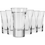 Krosno verre  vodka shot - lot de 6 verres - 45 ml - collection shot - alcool cadeau - lavable au lave ...