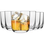 Krosno verre � whisky en cristal - lot de 6 verres - 300 ml - whisky cadeau homme - collection glamour ...