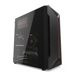 Boîtier pc - krux - astro cube - noir - vitre latérale - micro atx mini - itx Boîtier pc - krux - astro cube - noir - vitre latérale - micro atx mini - itx