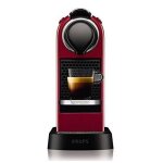 Krups nespresso citiz 1l noir rouge - cafeti�re autonome coffee capsule caf� noir rouge