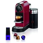 Krups nespresso machine  caf machine  expresso autonome citiz & milk rouge