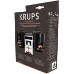 Kit dentretien krups pour expresso broyeur - d�tartrant pastilles nettoyantes et cartouche filtrante