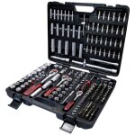 Ks tools jeu de douilles et embouts 195pcs 1 / 4 + 3 / 8 + 1 / 2 917. 0795