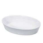 Kuchenprofi - plat à four ovale - 26 cm - blanc Kuchenprofi - plat à four ovale - 26 cm - blanc