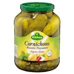 Kuhne - cornichons aigre - doux paysanne 850 g - lot de 2