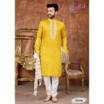 Kurta tunique indiens jaune homme kurti ahmed dguisement bollywood mariage soire
