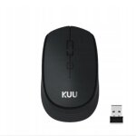 Souris optique sans fil - kuu - m01 - 1600 dpi - 4 boutons - noir Souris optique sans fil - kuu - m01 - 1600 dpi - 4 boutons - noir