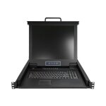 Kvm console - startech. com - rkcons1716k - 17 pouces - rsolution 1280x1024 - couleur noir
