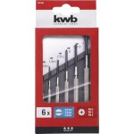 Coffret dhorloger - kwb - 145190 - 6 pices - outils pour montre - tte rotative