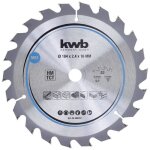 Kwb 586157 lame de scie circulaire au carbure 184 x 16 mm 1 pc(s) Kwb 586157 lame de scie circulaire au carbure 184 x 16 mm 1 pc(s)