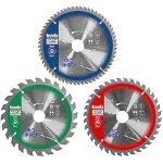 Kwb ensemble de lame de scie circulaire 210 x 30 / 20 / 16 mm pour scies circulaires à main ou scies ... Kwb ensemble de lame de scie circulaire 210 x 30 / 20 / 16 mm pour scies circulaires à main ou scies ...