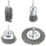Kwb jeu de brosses mtalliques pour perceuses 597530 4 pc(s)