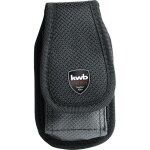 Pochette pour tlphones portables - kwb - 907210 - nylon 1680d - noir / argent - qualit robuste