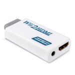 Kwmobile adaptateur convertisseur wii vers hdmi 1080p 720p 3. 5mm stro audio jack