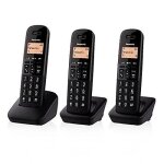 T�l�phone sans fil - panasonic - kx - tgb613jtb - trio - affichage r�tro�clair� - autonomie 16h