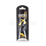 Lacets pour chaussures de sport xtenex - autobloquants - 75 cm - noir