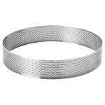 Cercle perfor� - lacor - 68544 - acier inoxydable - 24 cm - gris