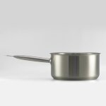 Casserole - lacor - chef inox - 24 cm - compatible tous feux - poigne fixe