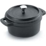 Cocotte ronde lacor - 14cm - tous feux dont induction - fonte daluminium