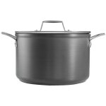 Lacor marmite avec couvercle en aluminium anodis anodized -  28 cm