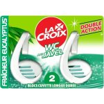 Lacroix blocs cuvette wc d�sinfectant javel fra�cheur eucalyptus - x2