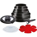 Lagostina ingenio essential plus batterie de casseroles en aluminium pour gaz et four17 pi�ces