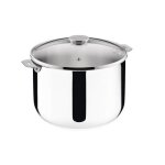 Lagostina marmite inox 24cm + couvercle en verre - 012138020524 Lagostina marmite inox 24cm + couvercle en verre - 012138020524
