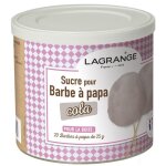 Lagrange 380009 boîte de sucre à barbe à papa 500 g - cola Lagrange 380009 boîte de sucre à barbe à papa 500 g - cola