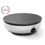 Crêpière - lagrange - 3000 w - argent - aluminium - tous feux compatibles Crêpière - lagrange - 3000 w - argent - aluminium - tous feux compatibles