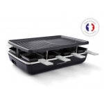 Lagrange raclette multifonction 179301 raclette element gril noir