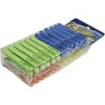 Laguelle 24 pinces � linge en plastique ergonomiques