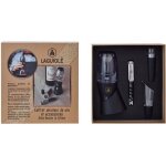 Coffret arateur de vin - laguiole - 3 accessoires - plastique - noir - cadeau idal