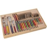 Laguiole m�nag�re 24 pi�ces pastel