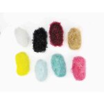 Laine abrasive 8 mini pelotes et 2 crochets id�al pour �ponge