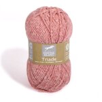 Laines cheval blanc - triade fil  tricoter recycle 50g fabrique en france - 100m de fil  tricoter ...