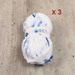 Laines ok - piwi pelote 50g - 100% polyester - laine chenille velours