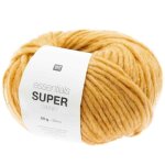 Laine - rico design - essentials super chunky - 50 gr - 50% laine - couleur moutarde
