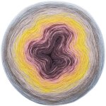 Laine  tricoter rico design - crative wool dgrad super 6 pastel 200g