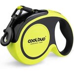 Laisse chien laisse chien enrouleur de 5m jusqu� 50kg ruban en nylon solide avec un boutton s?arr�ter ...