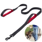 Laisse chien pour gros chien 1. 8m laisse corde en nylon solide avec contrôle poignée rembourrée douce ... Laisse chien pour gros chien 1. 8m laisse corde en nylon solide avec contrôle poignée rembourrée douce ...