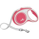 Laisse - sangle - kerbl - flexi newconfort - taille m - 5 - m - max. 25 kg - rouge