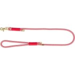 Laisse trixie soft rope - s?xl: 1m - � 10 mm - rouge et cr�me