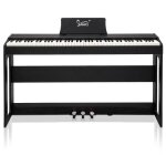 Lalaho - piano lectronique - piano numrique avec 88 touches et support