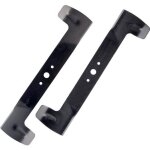 Lame pour castelgarden honda iseki john deere sabo solo stiga viking coupe 46 cm. la paire gauche / droite ...